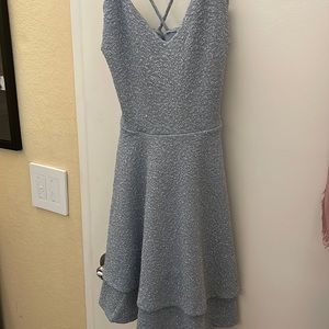 Light blue sparkly dress